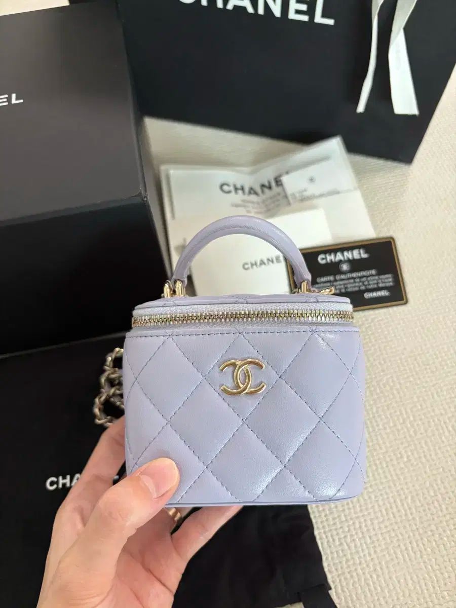 Chanel(シャネル) バニティ トップハンドル 平方 チェーンバッグ