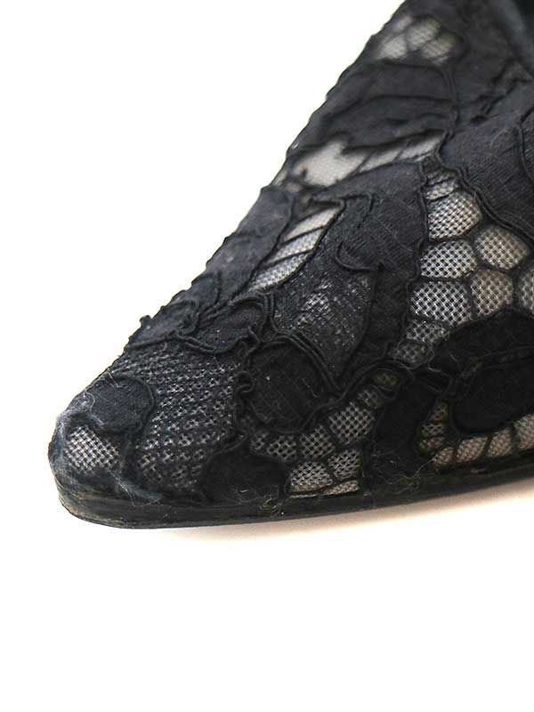 【Manolo Blahnik】レース黒 ハイヒール (37.5) 楽天市場】 レディース > レディースブランド > レディース