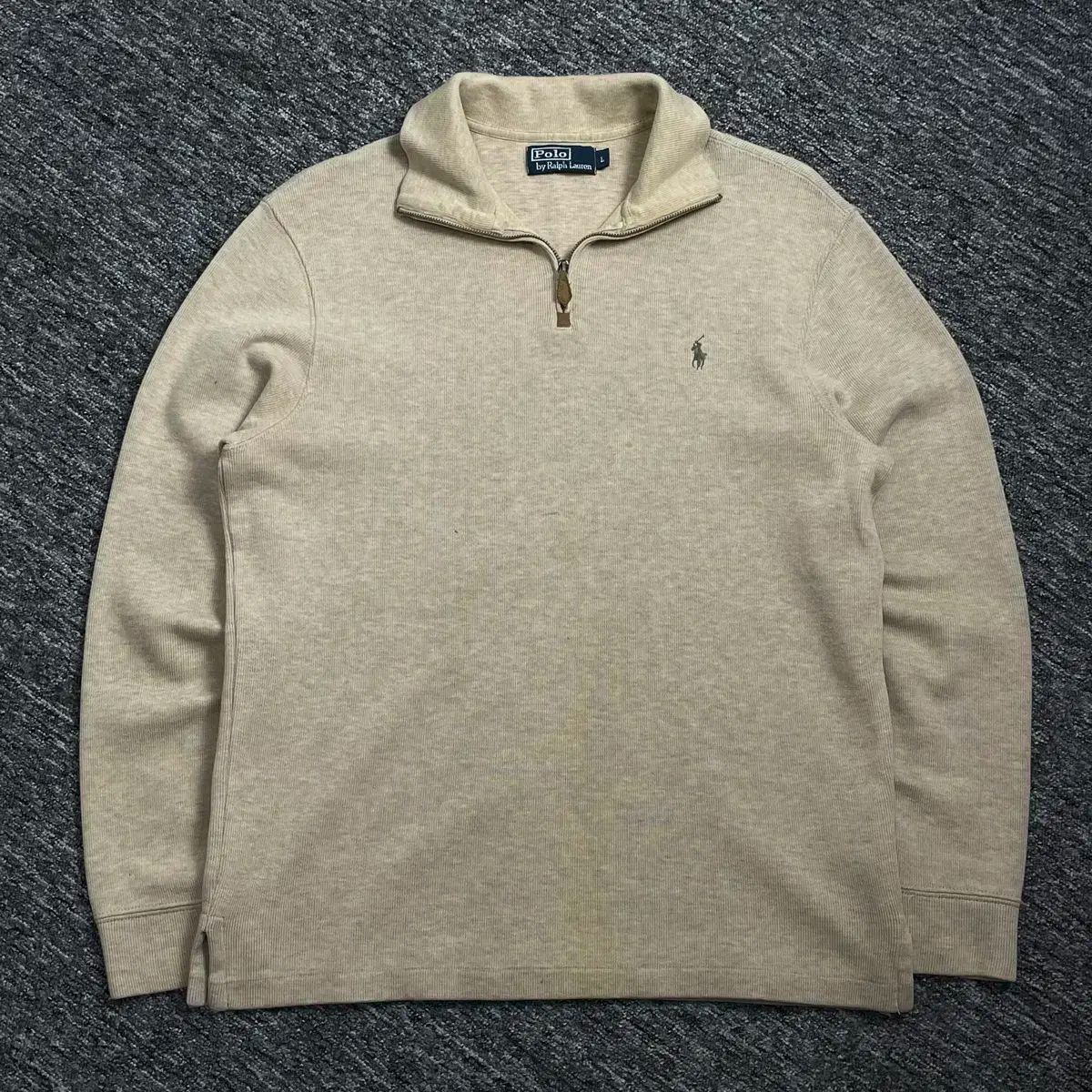 ポロ Ralph Lauren ラルフローレン ポニー ハーフジップ ニット セーター y 475