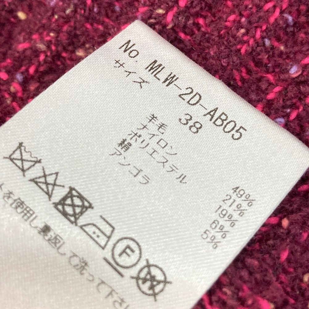 販売 サイズ：38 MARK&LONA マークアンドロナ ウール混 ハイネック