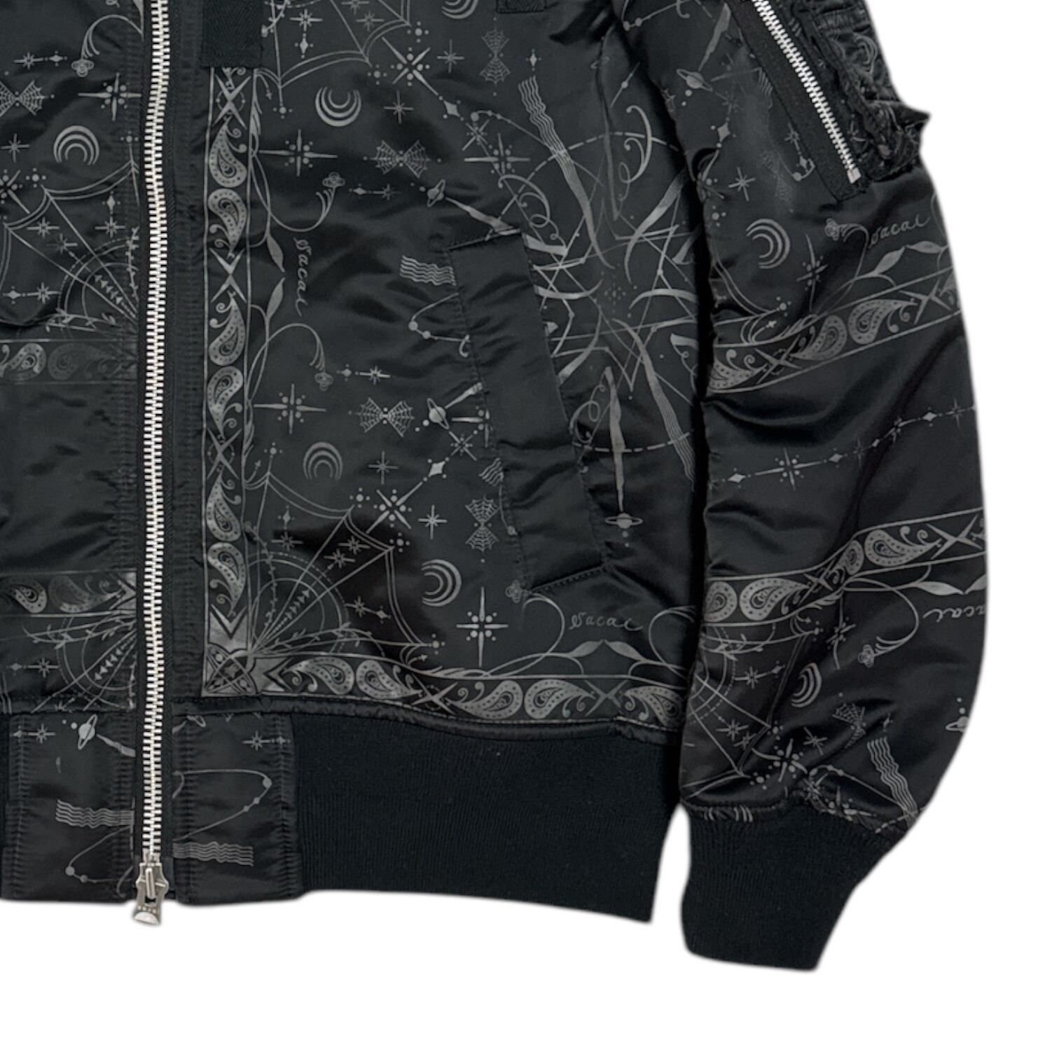 sacai 20AW x Dr.woo Bandana Print Bomber Jacket - メルカリ