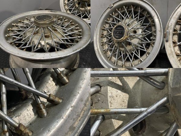 レイズ　ワイヤーホイール Yahoo!オークション - 売り切り RAYS VOLK MODE ワイヤーホイール 15イ