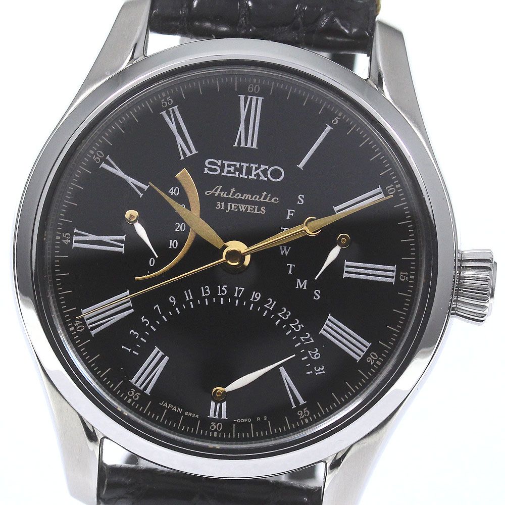 セイコー SEIKO SARD011/6R24-00F0 プレサージュ メカニカル プレステージライン 漆ダイヤル 自動巻き  メンズ良品内箱・保証書付き_780344 - メルカリ