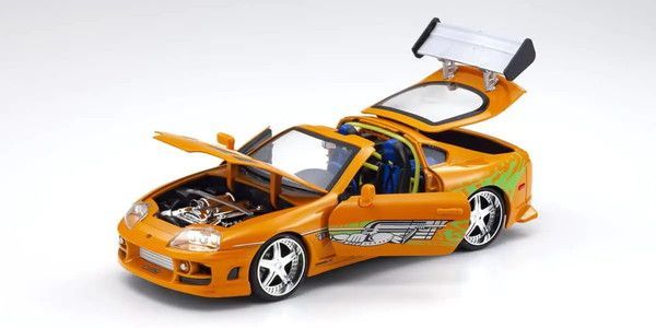 新品 JADA TOYS 1/24 ワイルド・スピード トヨタ スープラ オレンジ
