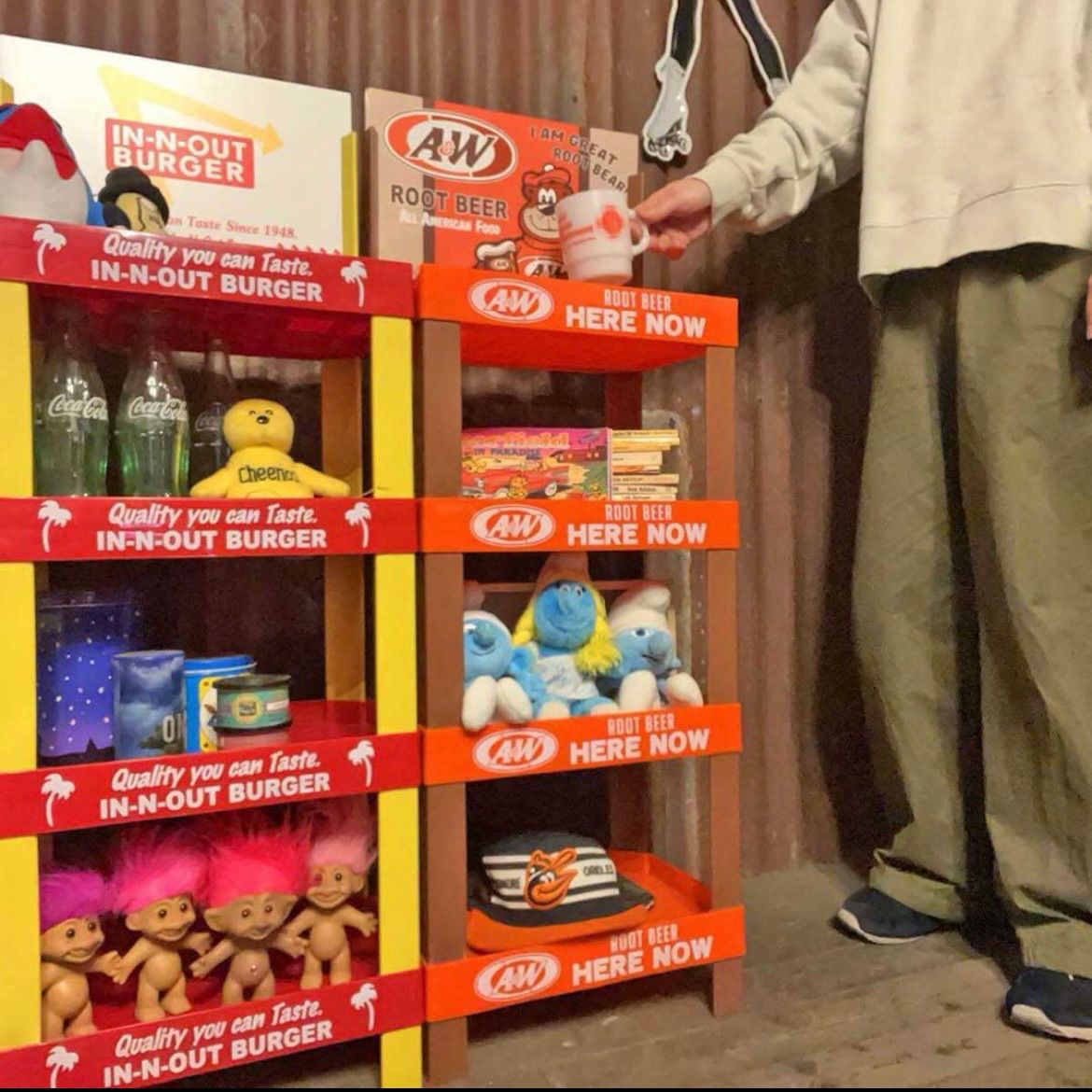 DAD'S STORE DISPLAY ストアディスプレイ 4段ラック 希少】DAD'S STORE DISPLAY ストアディスプレイ 4段ラック DAD'S STORE