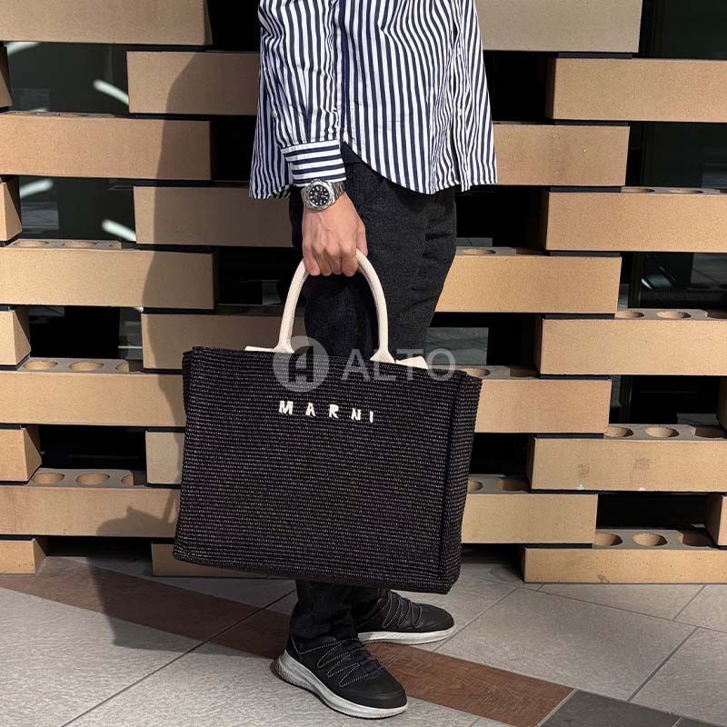 浅夏さま専用⭐︎MARNI (マルニ) 22SS クロネコカゴバッグ 浅夏さま専用⭐︎MARNI (マルニ) 22SS クロネコカゴバッグ
