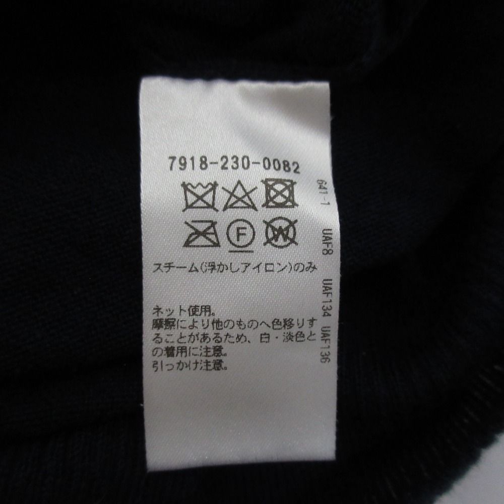 良品 BLAMINK ブラミンク コットンシルクカシミヤ18Gノースリーブ  