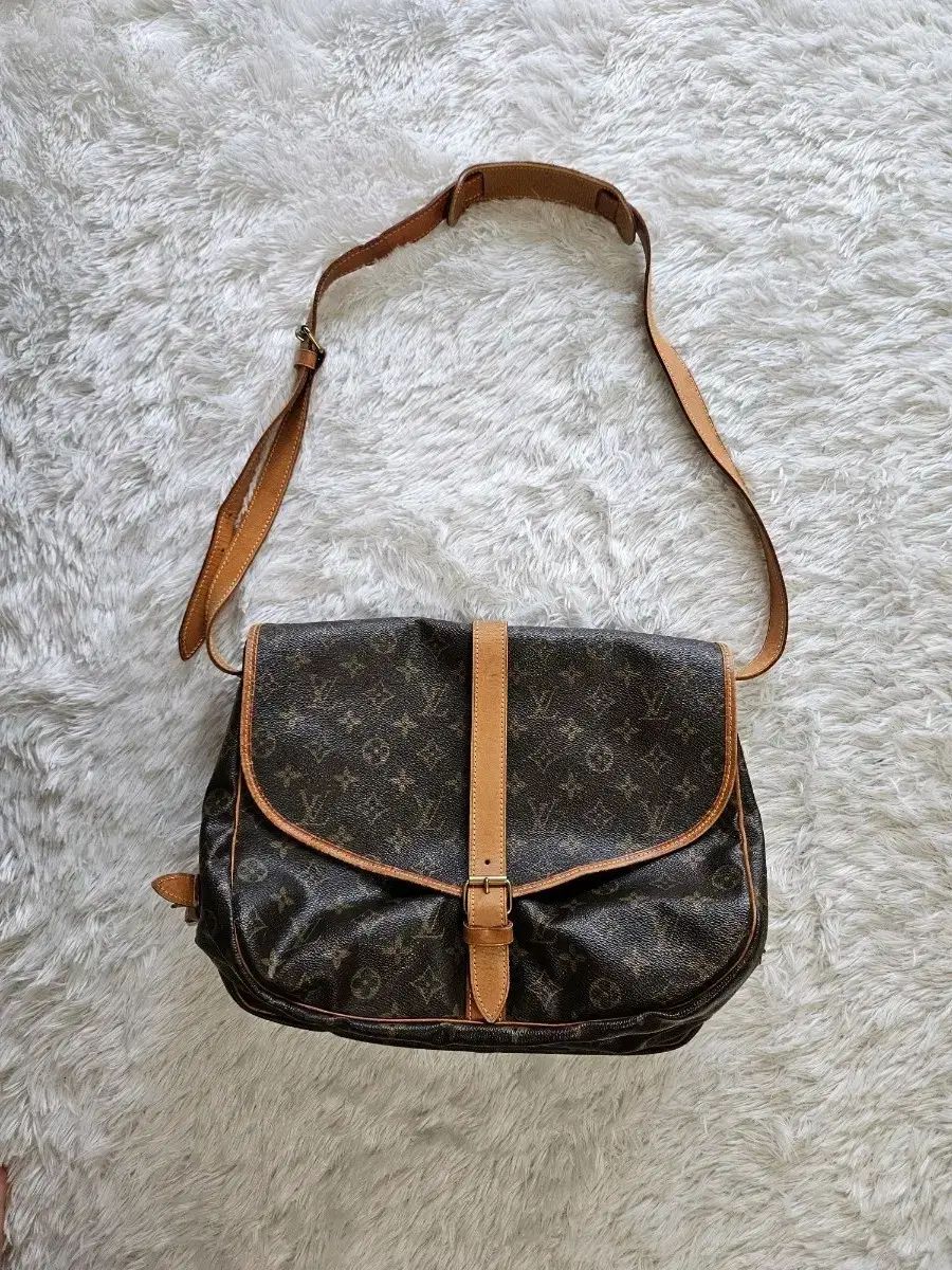 正規品 Louis Vuitton ルイヴィトン ソーミュール GM ツインバッグ モノグラム ショルダーバッグ クロスバッグ