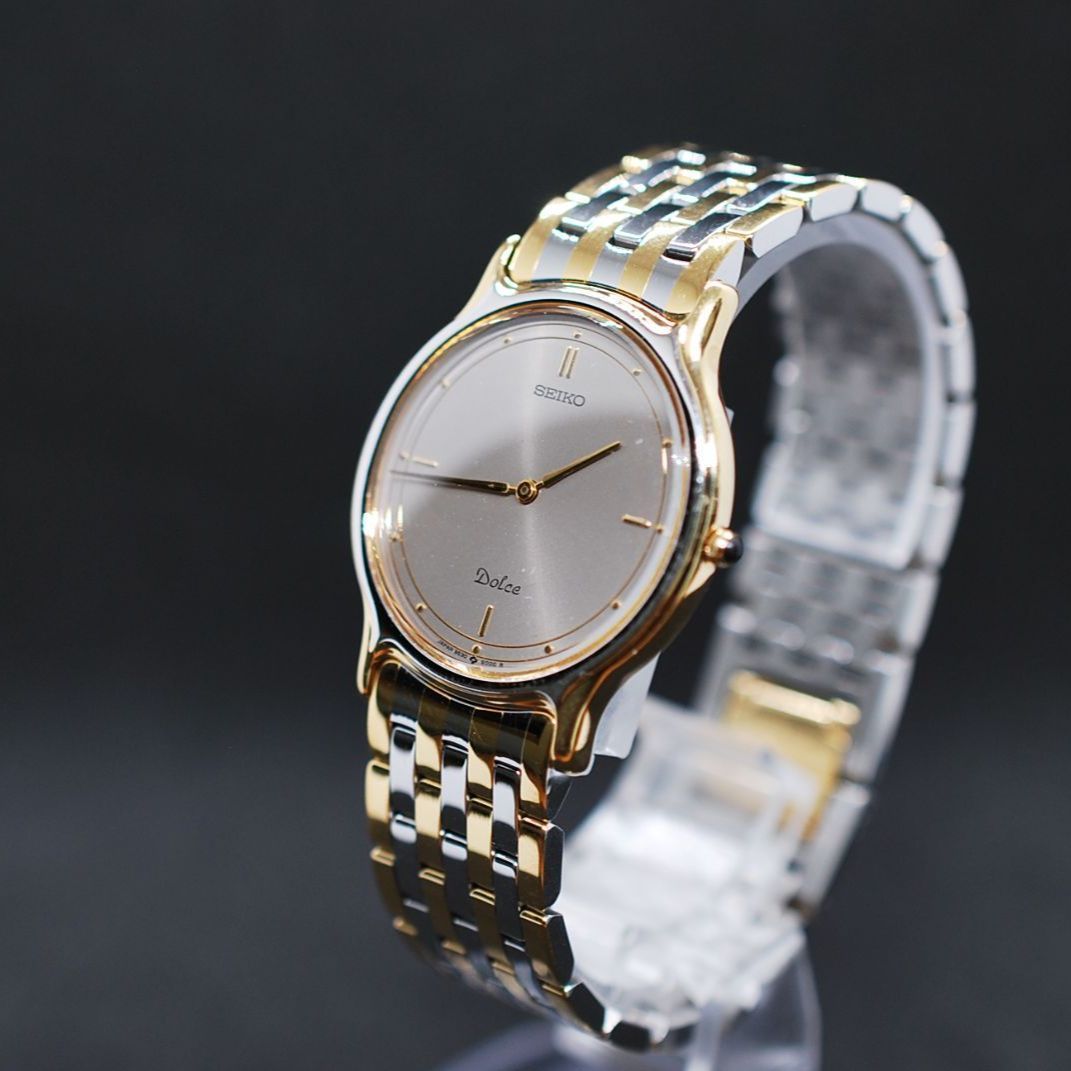 226 【美品】Vintage Seiko Dolce Gold セイコー ドルチェ ゴールド  