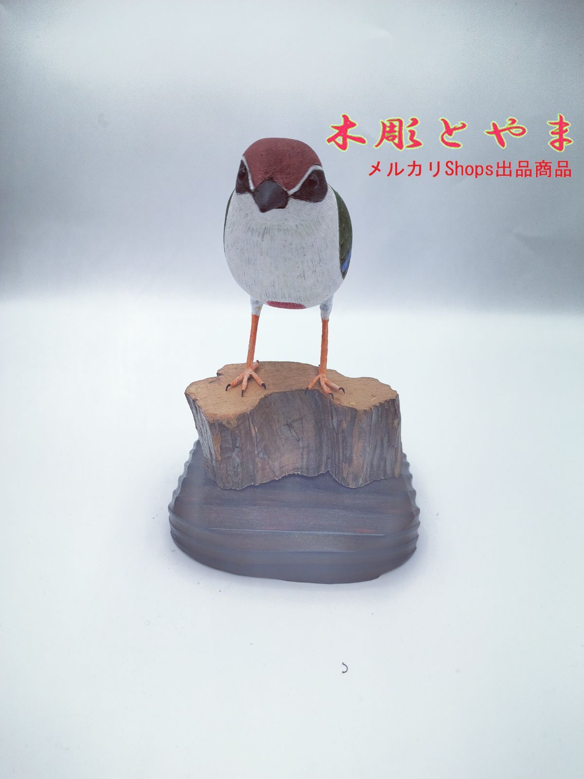 バードカービング　ヤイロチヨウ バードカービング ヤイロチヨウ