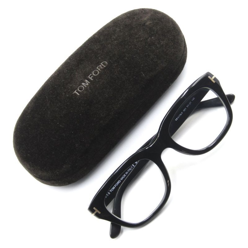 トムフォード TF5178 ウェリントンフレームサングラス 51□21 145（TOM  