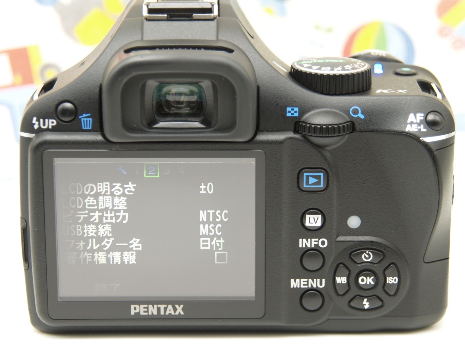 ❤️Wi-Fi❤️ペンタックス k-x 一眼レフカメラ(ダブルズーム