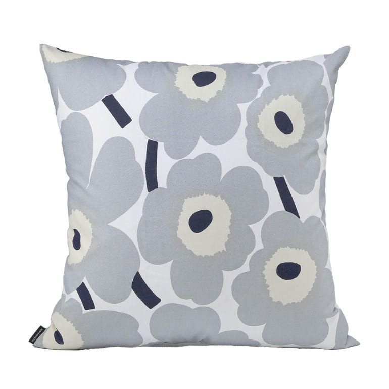 マリメッコ marimekko クッションカバー 50×50cm ピエ二 ウニッコ グレー 73339 073339 918 ヌードクッション別売り 北欧雑貨