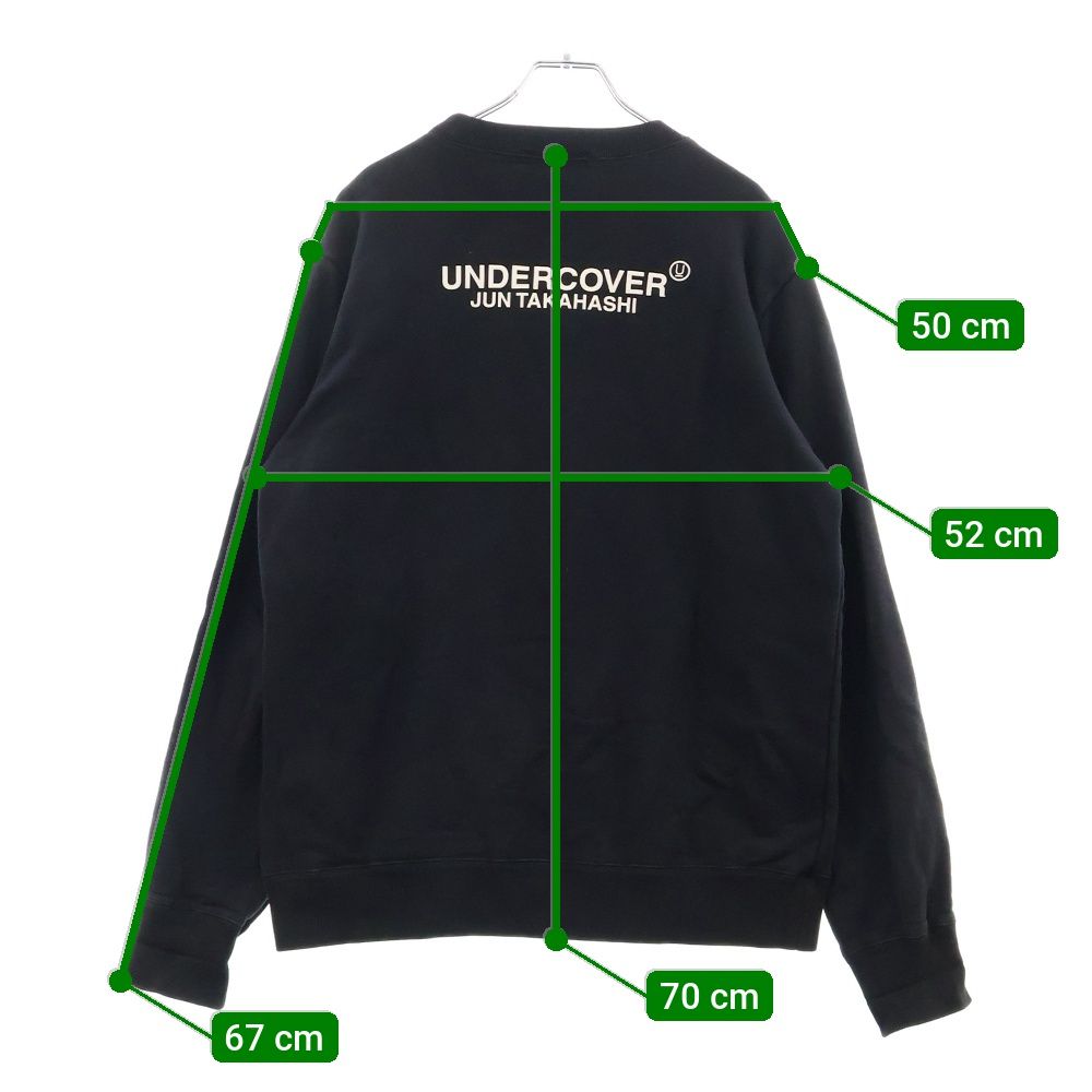 UNDERCOVER (アンダーカバー) 20AW FALLEN MAN SWEAT FACE フロント 