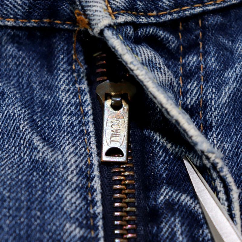 70s USA製 vintage Levi's 66前期 ボタン裏16 517 デニムパンツ メンズ