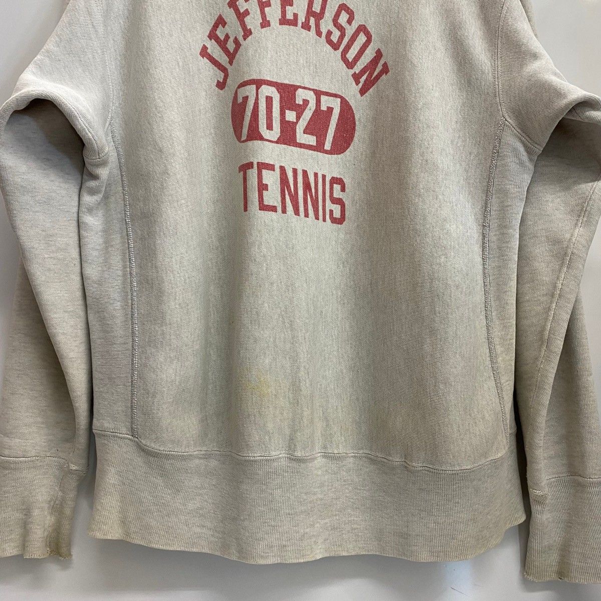 ★激レア‼️美品★70sチャンピオン リバースィーブ M 3段プリント 単色タグ 70s USA製 Championチャンピオン 単色タグ MUHLENBERG ATH.DEPT