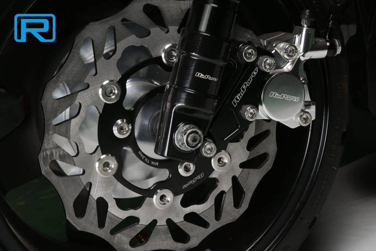 リンパーツ公式 送料込み 220mm キャリパーサポート ブラック For
