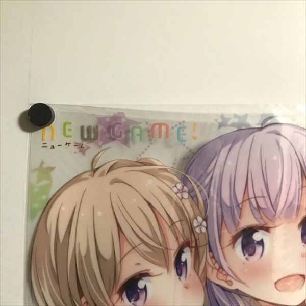 X649 ◇未開封品 NEW GAME ニューゲーム メロンブックス購入特典 A3 
