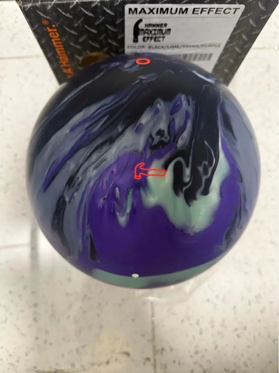 HAMMER マキシマム エフェクト ボーリング 15パウンド 球