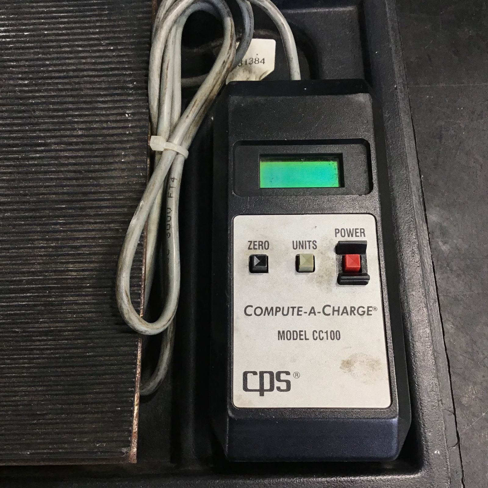 ▽CPS チャージングスケール CC100/CC100E COMPUTE-A-CHARGE