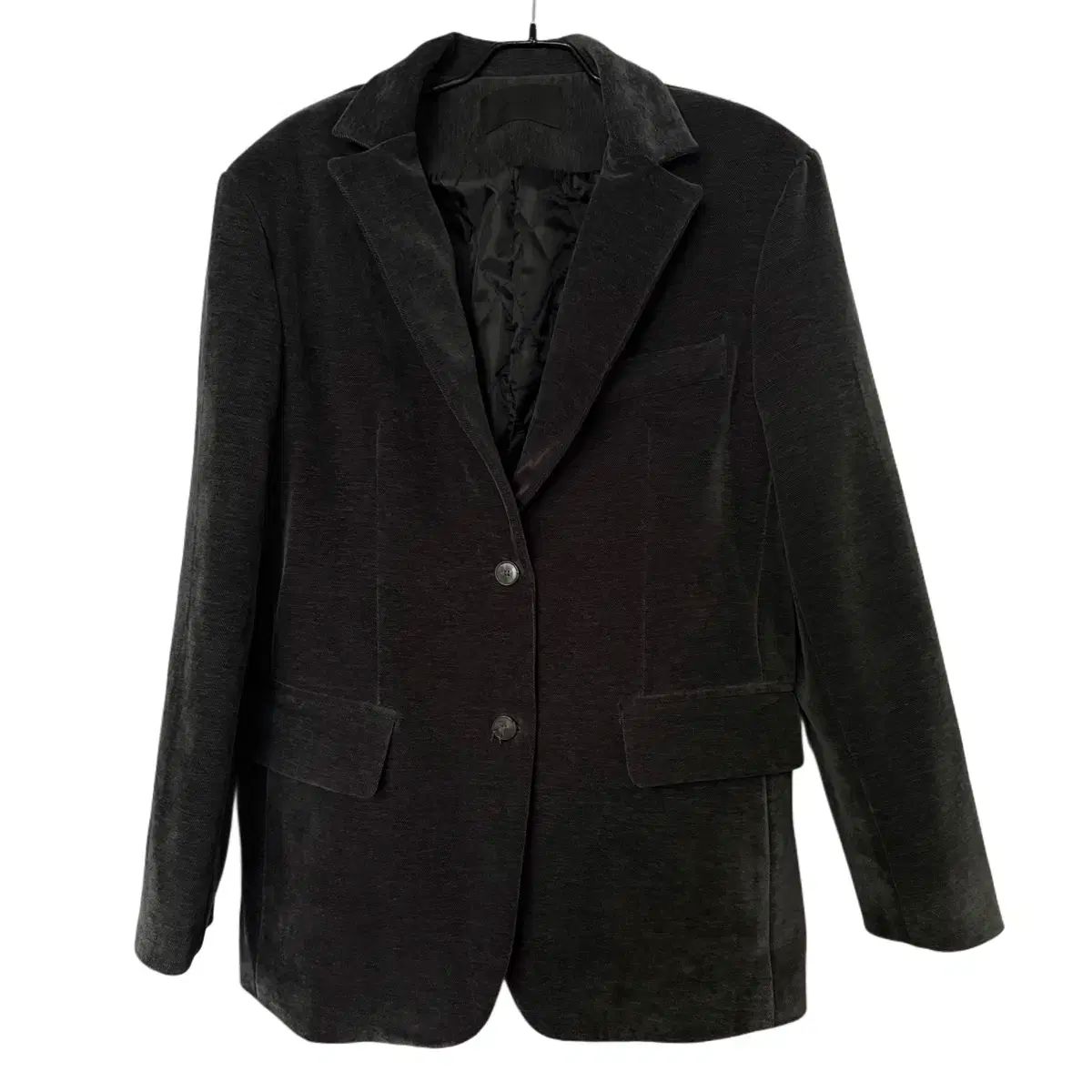 DARK GREY キルティング ブレーザー