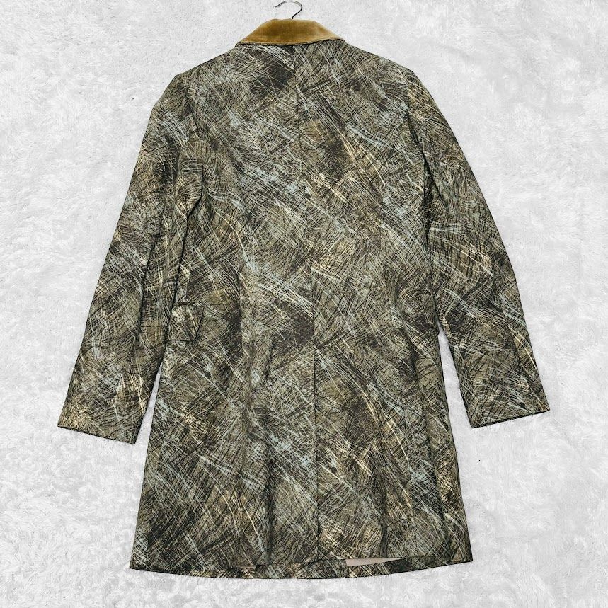 80s 90s 古着 ヴィンテージ ケンゾー KENZO チェスターコート サイズ M 