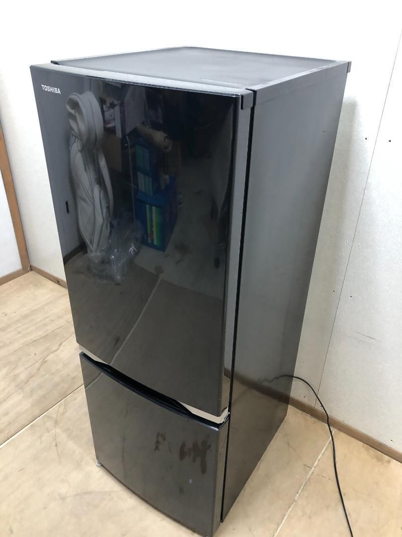 TOSHIBA トウシバ 冷蔵庫 冷凍冷蔵庫 GR-M15BS 2018年 TOSHIBA 冷凍冷蔵庫 GR-M15BS(W) 2018年製 250324 - メルカリ