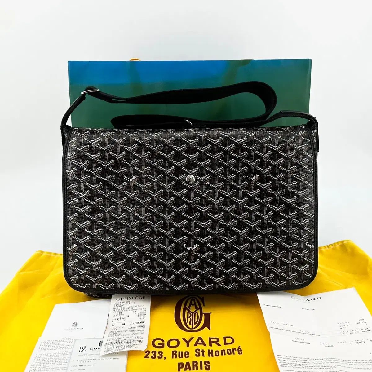 *デパートボード* Goyard ゴヤール カフェティアン MM メッセンジャーバッグ クロスバッグ