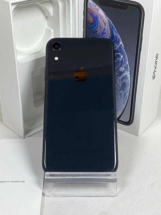 SIMフリー iPhoneXR 64GB ブラック バッテリー86% 送料無料