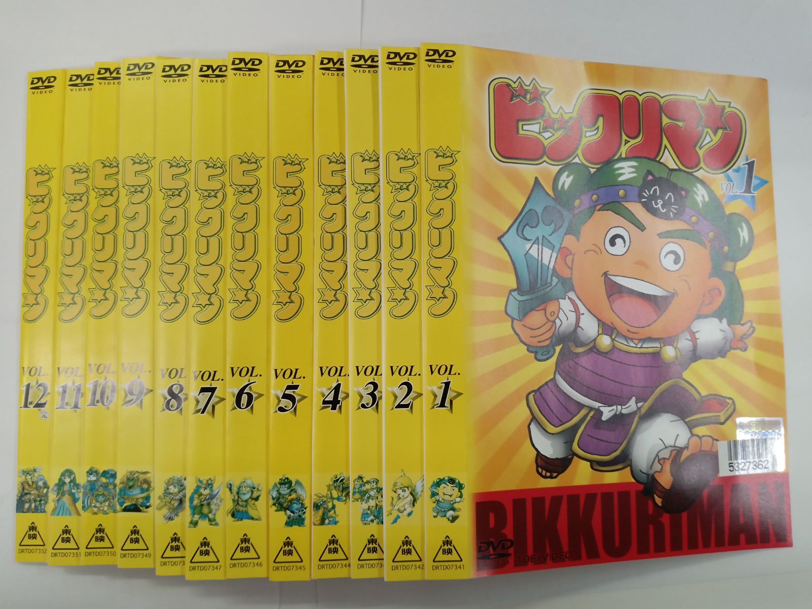 ビックリマン 1巻～12巻[最終巻] 計12本セット T-66 最も安い ビックリマン