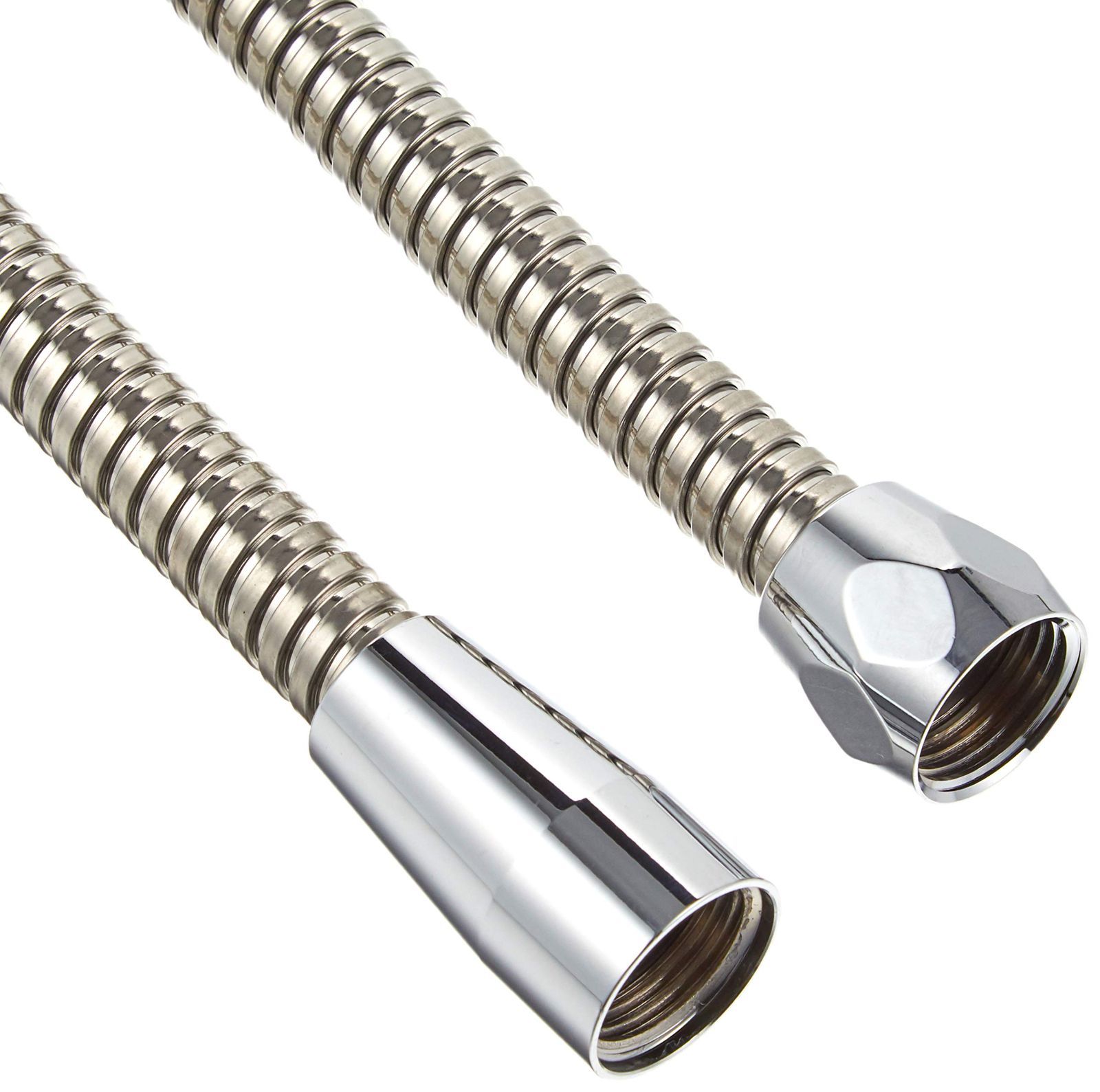 PatternName 単品 KVK シャワーホース シルバー メタル1.6m PZKF2LM