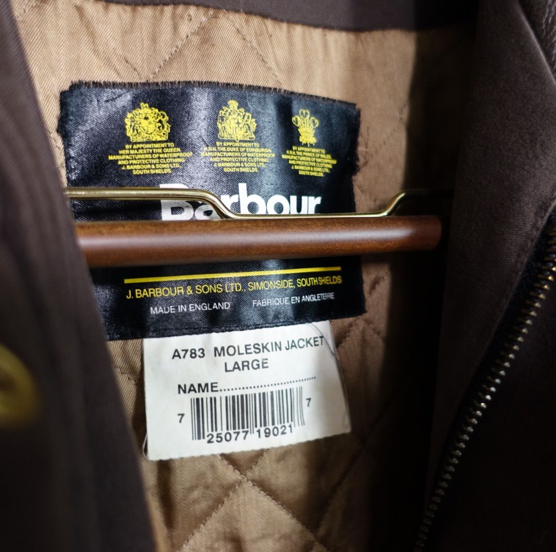 90s Barbour moleskin jacket ビンテージ モールスキン バブアー