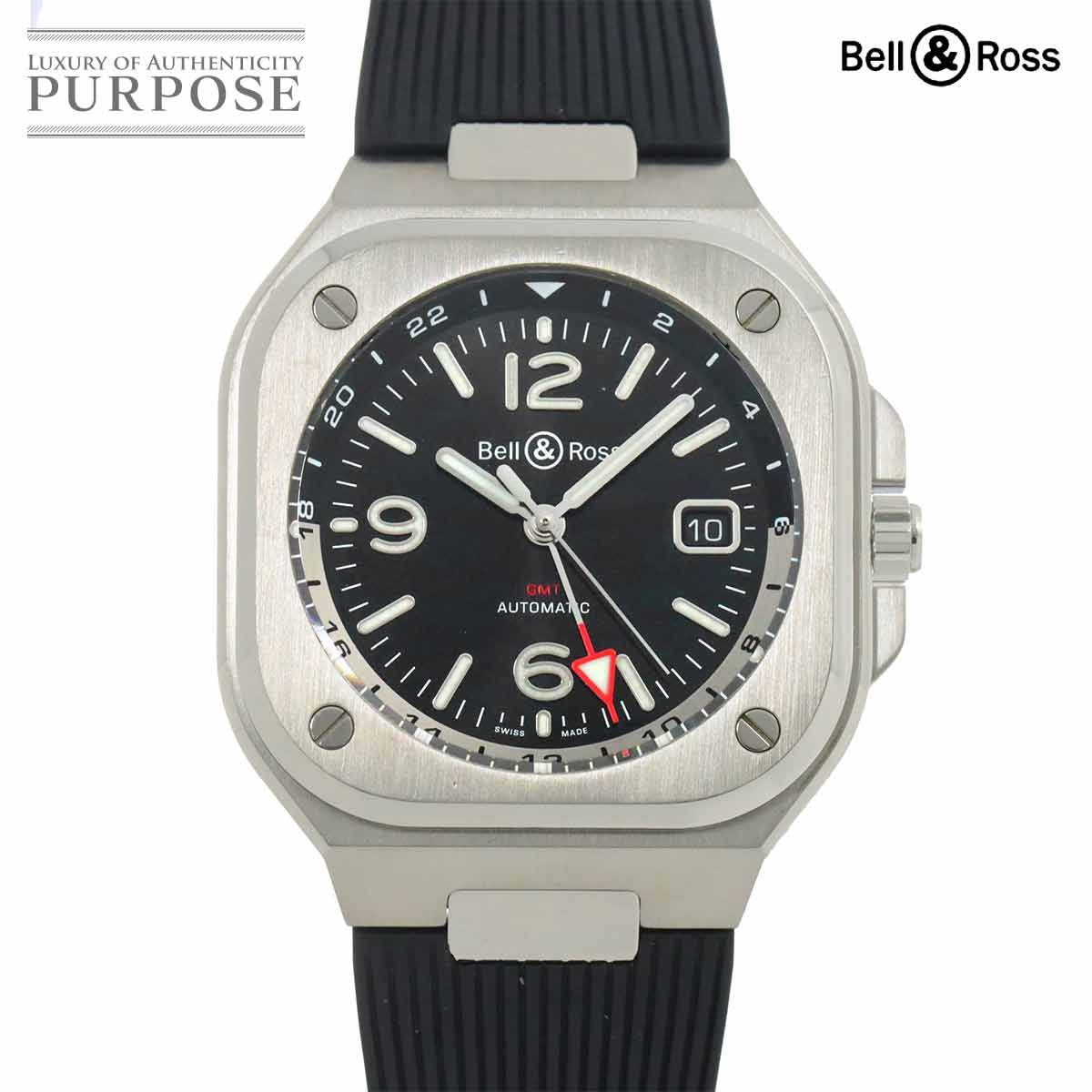 ベル＆ロス Bell＆Ross BR05 ブラックスチール BR05G-BL-ST|SRB メンズ 腕時計 デイト ブラック オートマ 自動巻き ウォッチ 90275872