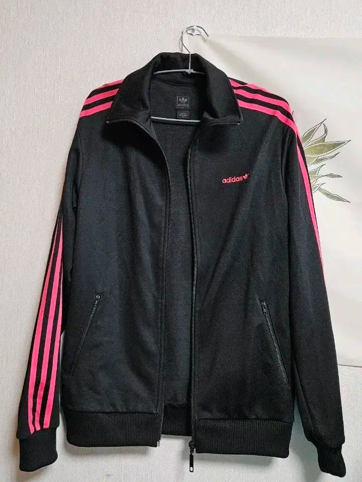 adidas BECKENBAUER ブラック ピンク 3本線 トラックジャージ ジャージ ケン ピンク