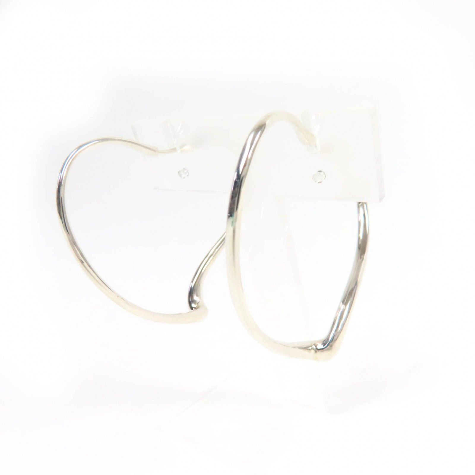 極美品☆TIFFANY&Co. ティファニー オープンハート フープピアス