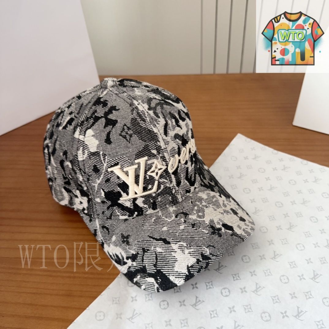 ルイ・ヴィトン　ベースボールキャップ 国内直営即発】LV ベースボール モノグラム メッシュ キャップ