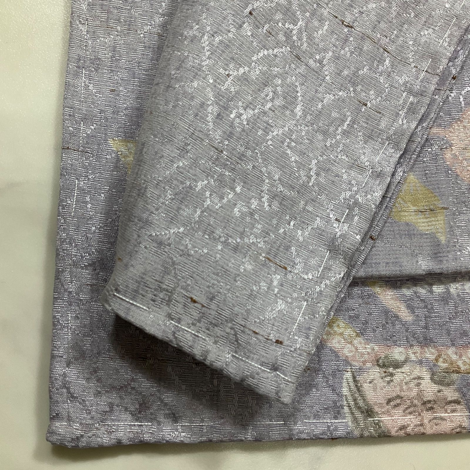 kimono+one◇未使用同然◇長襦袢◇単衣◇仕付け糸付き◇正絹◇やまと誂 