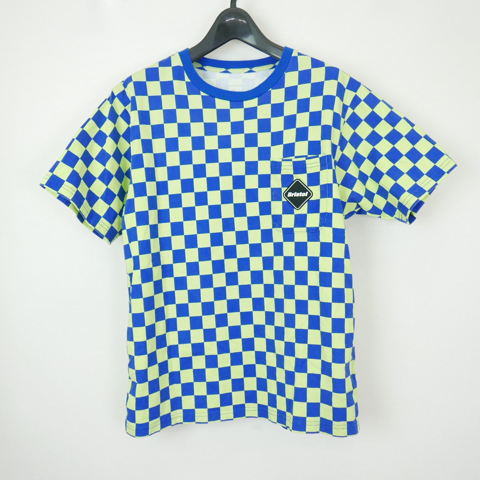 超激得安い19SS FCRB CHECKER BOX LOGO TEE Tシャツ/カットソー(半袖/袖なし)