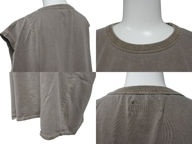 BREATH ブレス タンクトップ ノースリーブ NEWRICH NO SLEEVE BR25SS-C5013 グレー ダスト XL 中古 4b006727 BREATH ブレス タンクトップ ノースリーブ NEWRICH NO SLEEVE BR25SS