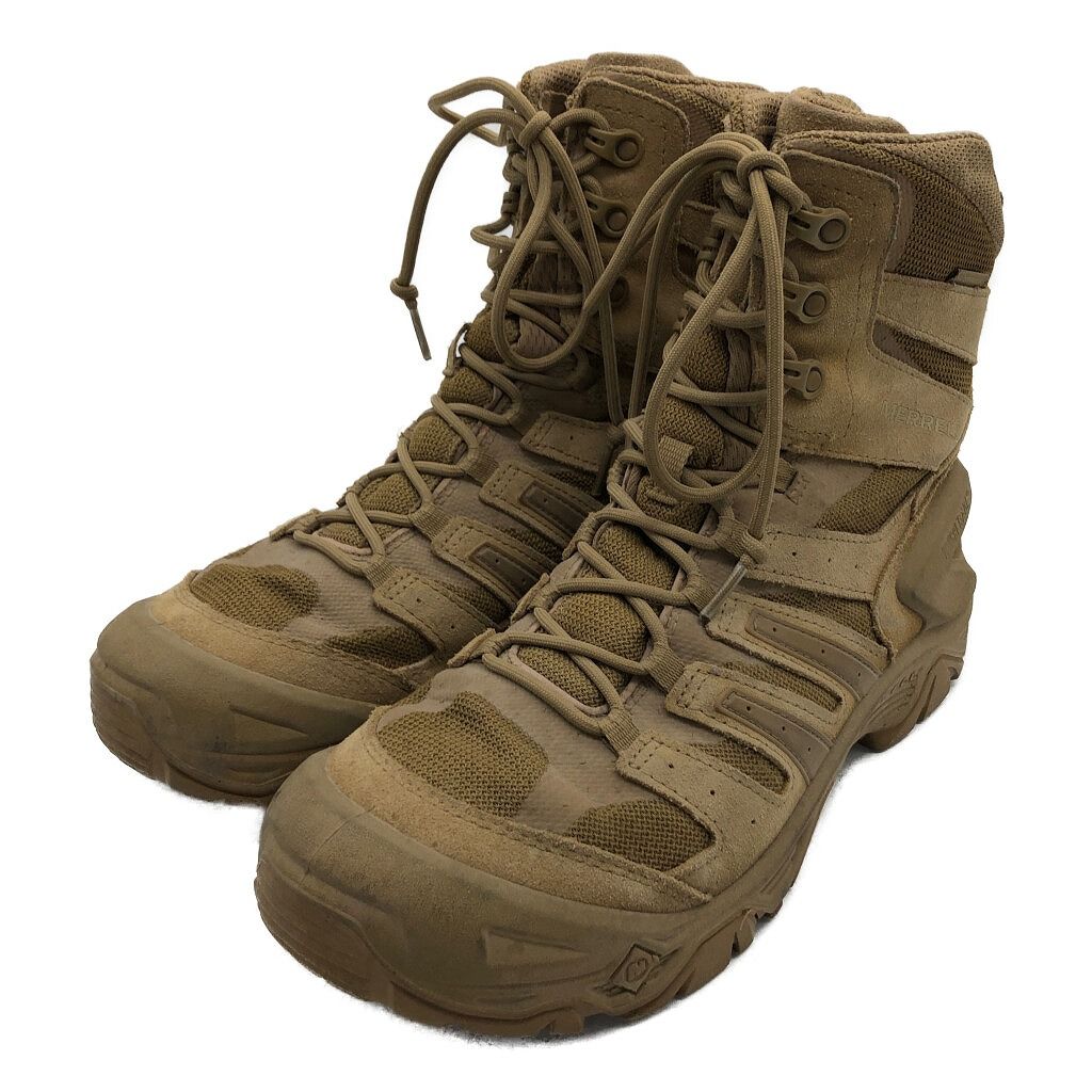 MERRELL メレル タクティカル ブーツ 防水 ベージュ (メンズ 11) 中古 古着 KA0971 MERRELL メレル タクティカル ブーツ 防水 ベージュ (メンズ 11) 中古