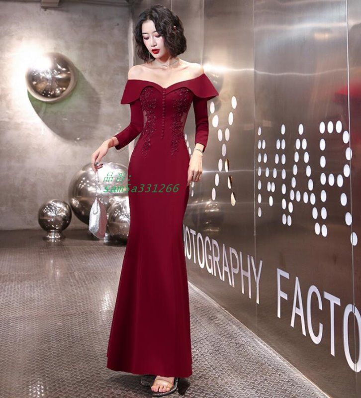 ロングドレス 演奏会用 パーティードレス 結婚式 ドレス ステージドレス 20代30代40代 成人式 発表会 コー合唱衣装 大人 マキシ丈 ピアノ am5a331266