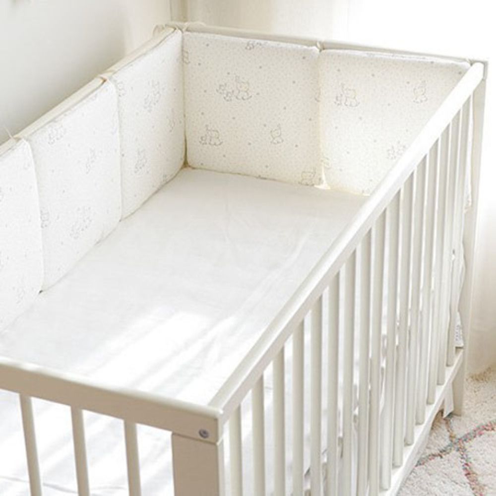 C  ベビーベッドガード 六枚入り ykmy30306 ベビーベッドガード ベビーベットガード ベットバンパー ベッドバンパー サイドガード ベッドフェンス ベビーガード コーナークッション ベッドサ