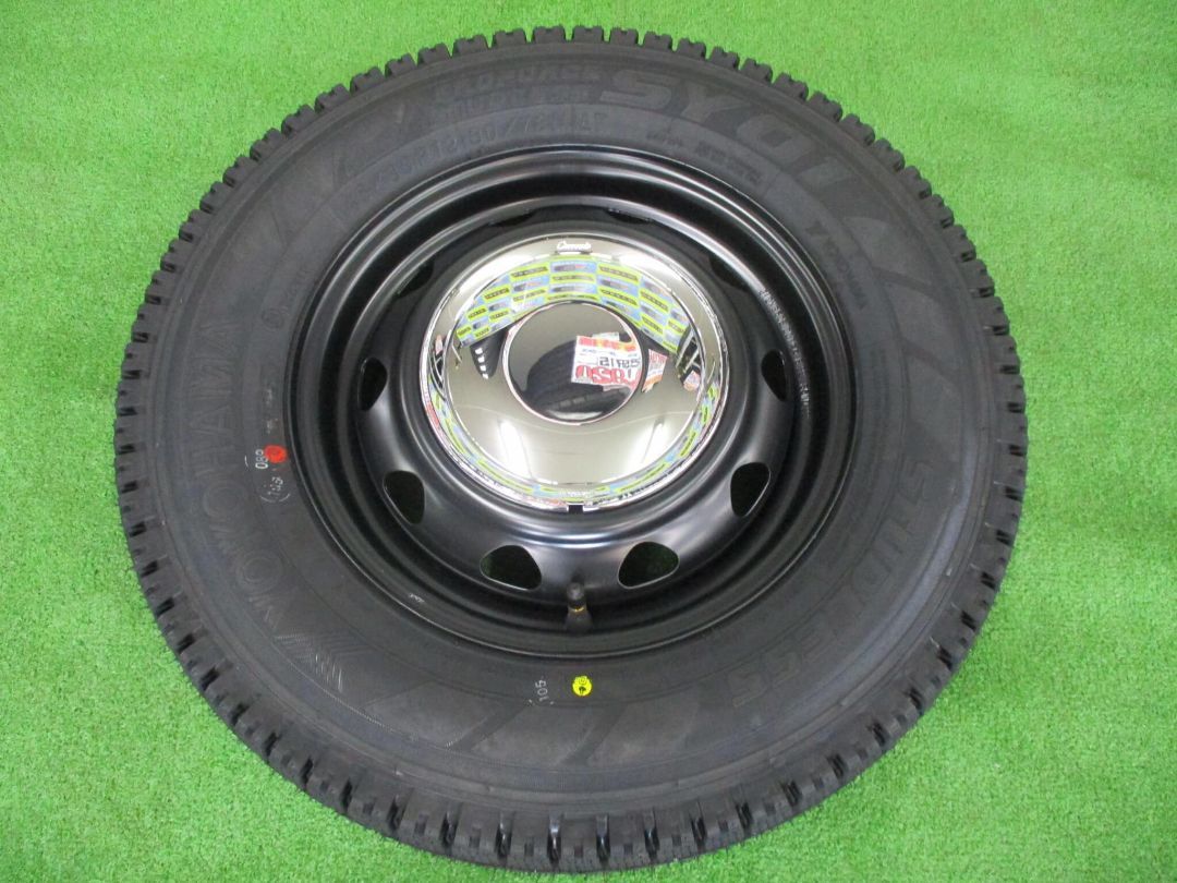 ネオキャロ 3.5J-12 4HM 34 ヨコハマ SY01V 145 80R12 80 79LT 4本 タイヤ SY309 大和店