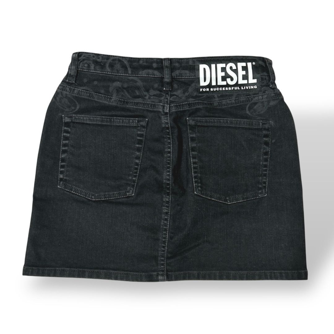 DIESEL ブラック デニムミニスカート サイズ25 DIESEL デニムミニスカート 25サイズ - メルカリ