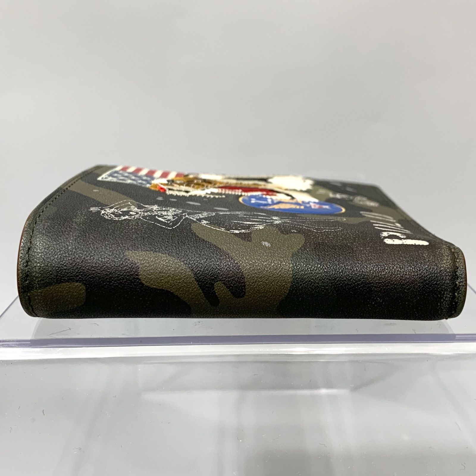 新品】POLO RALPH LAUREN ポロラルフローレン 虎 刺繍 迷彩 二つ折り