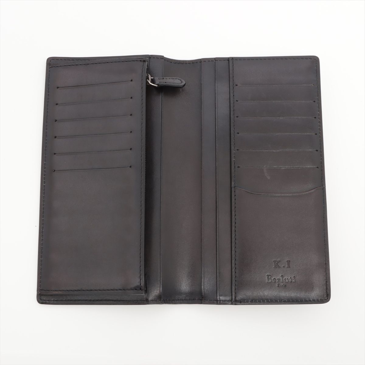 極美品 ベルルッティ カリグラフィ レザー 長財布 二つ折り 財布