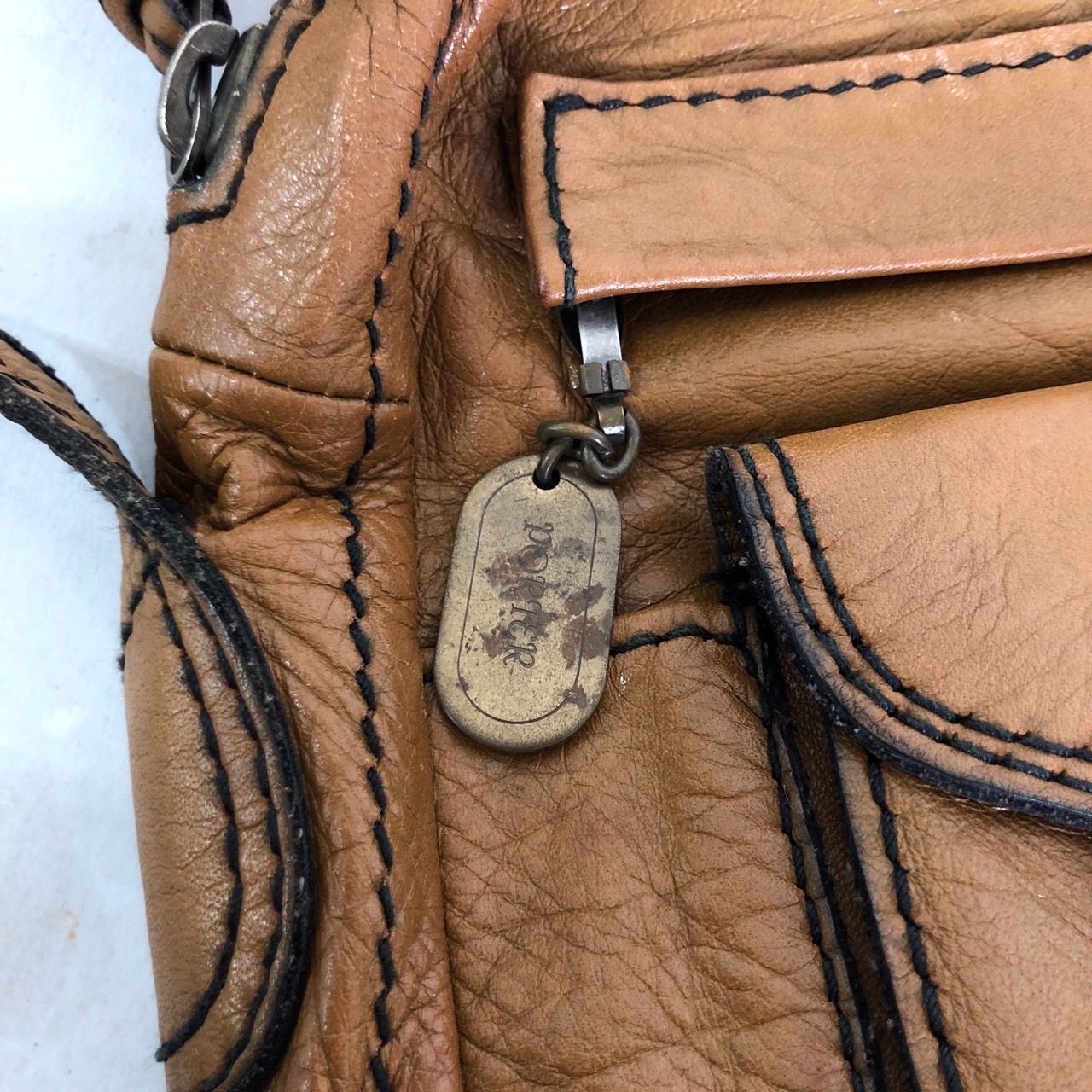 吉田カバン PORTER ポーター TOSCANA トスカーナ レザー ショルダー 