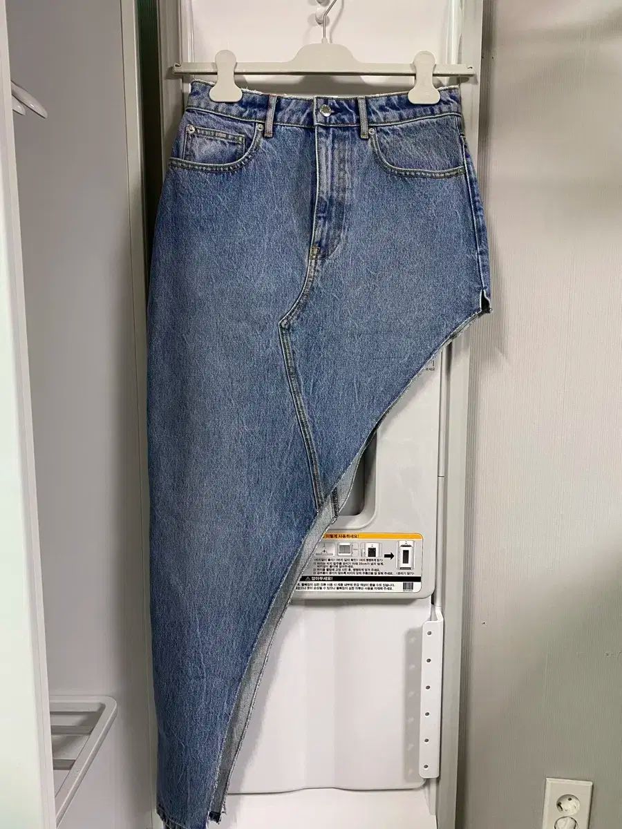 Alexander Wang アレキサンダーワング アシメントリー デニム スカート