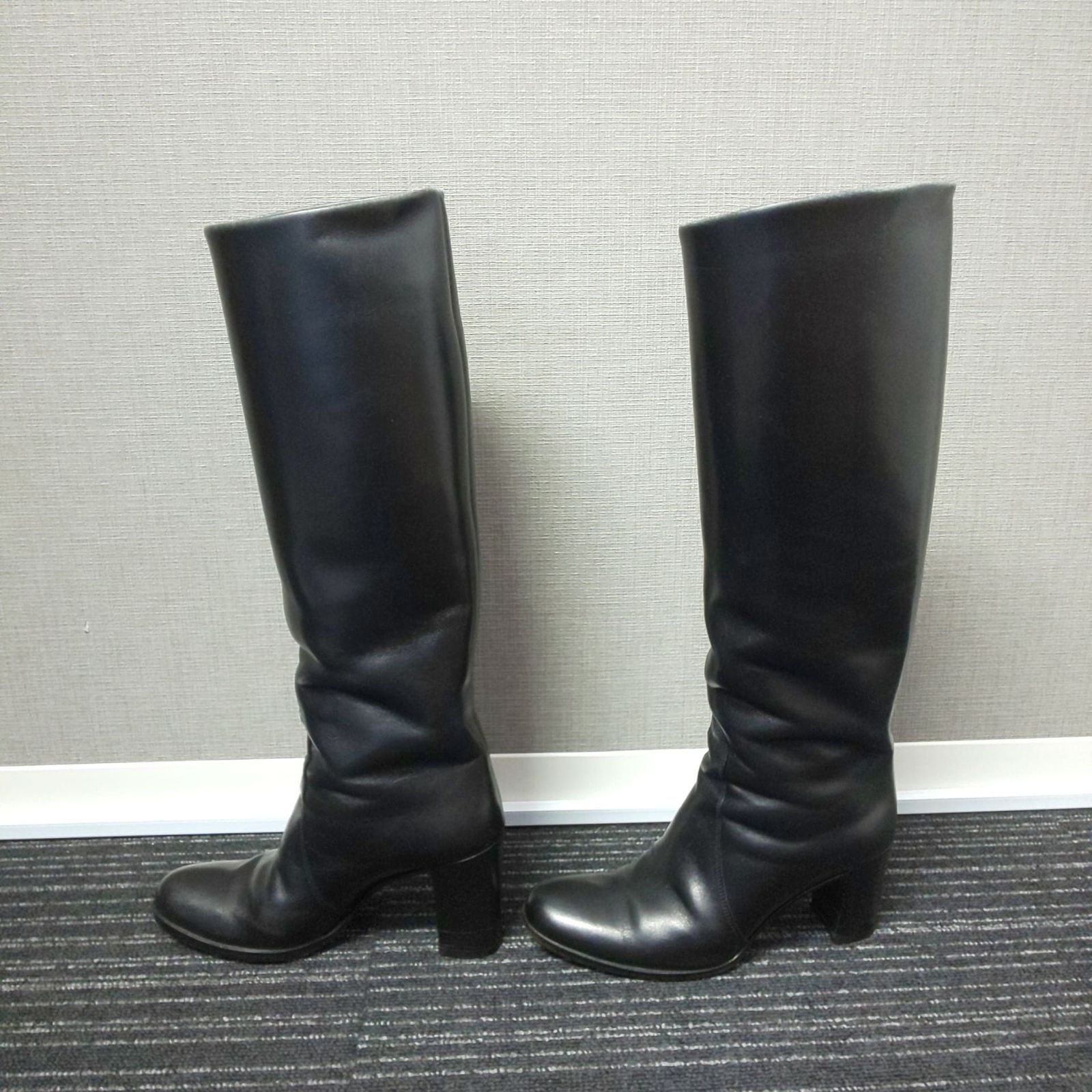 tanino crisci “camel long boots” size36 イタリア製 タニノ