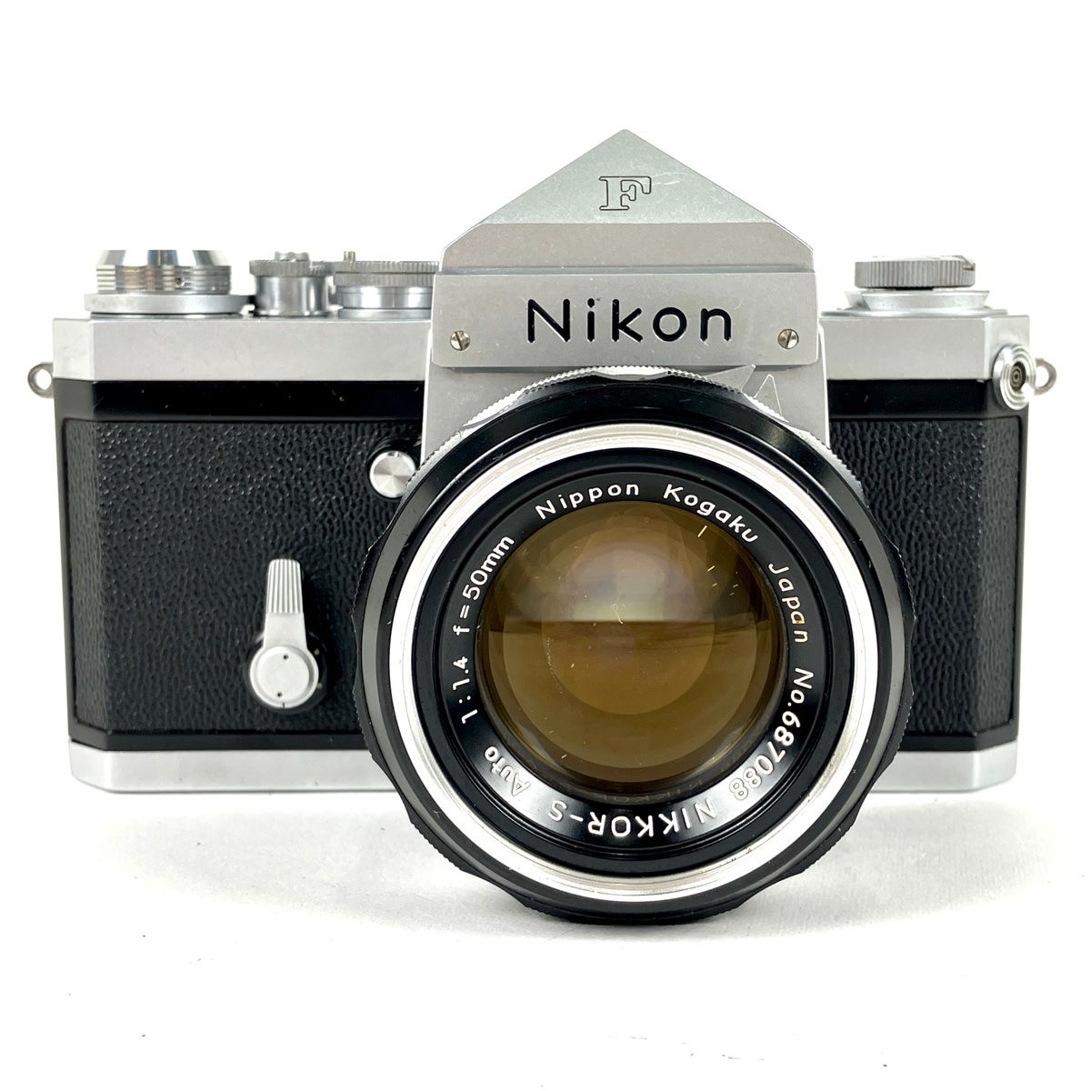 ニコン Nikon F アイレベル シルバー + NIKKOR-S 50mm F1.4 非Ai